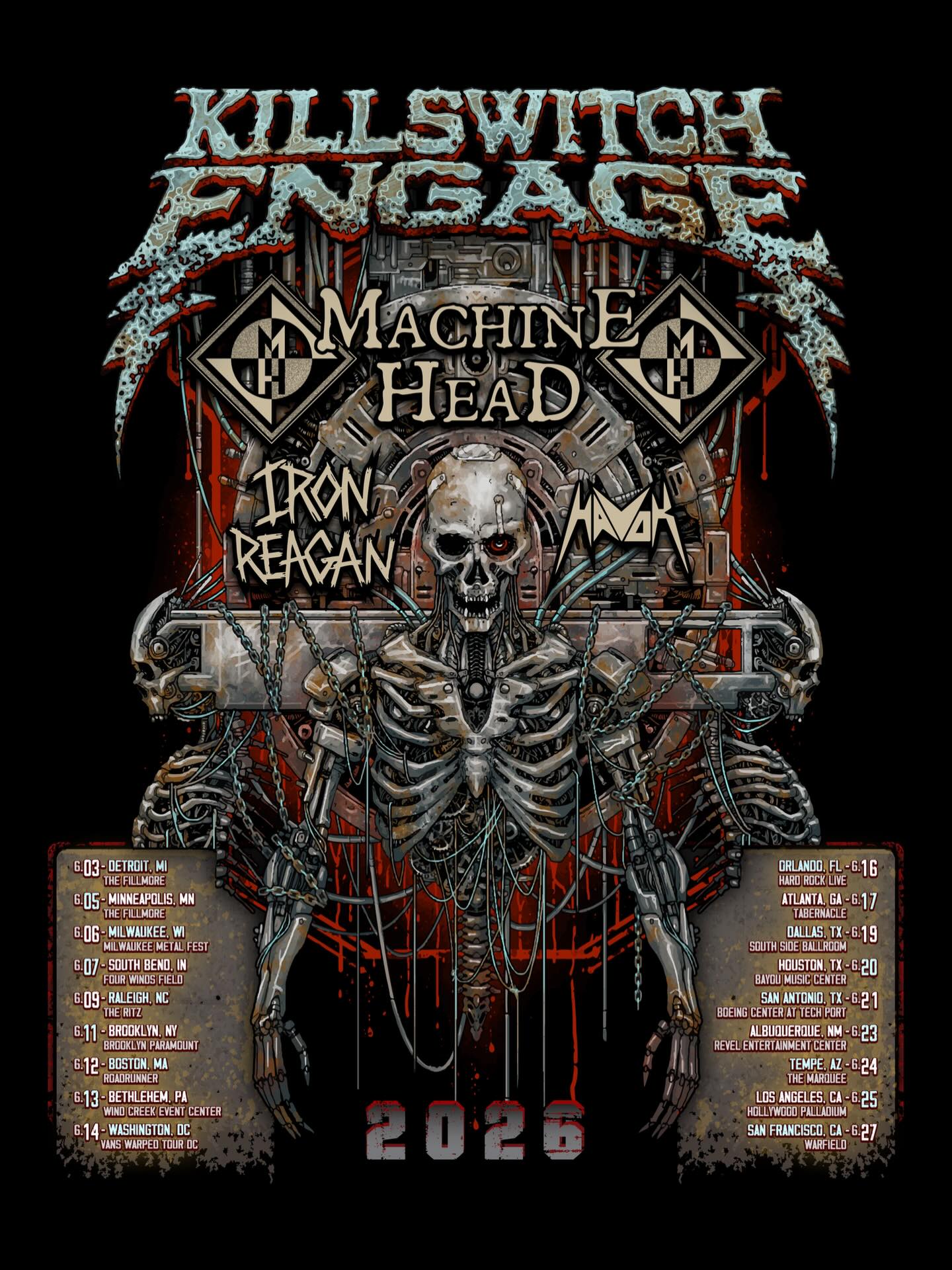 Havok Tour Poster 2026